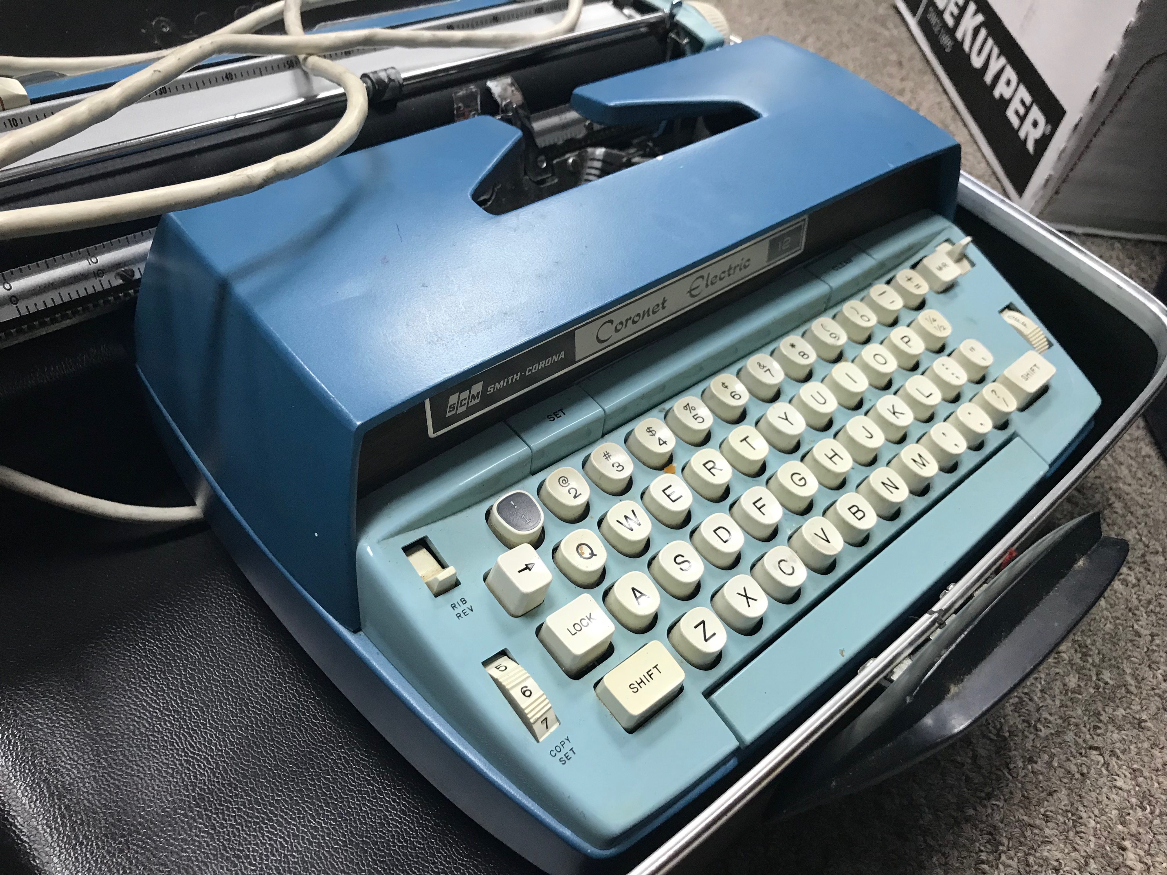 Details about   Smith Corona Coronet Electric 12 Typewriter Ribbon with custom color options 
